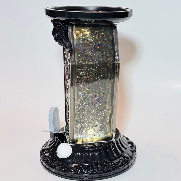 LIGHT-UP COFFIN WATERGLOBE 3-Wick Candle Holder - Picture 6 of 6